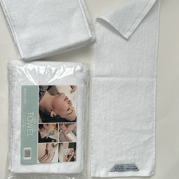 BEAUTY PRO - Set of 12 Facial wrap towels 100% cotton - Picture 3 of 4